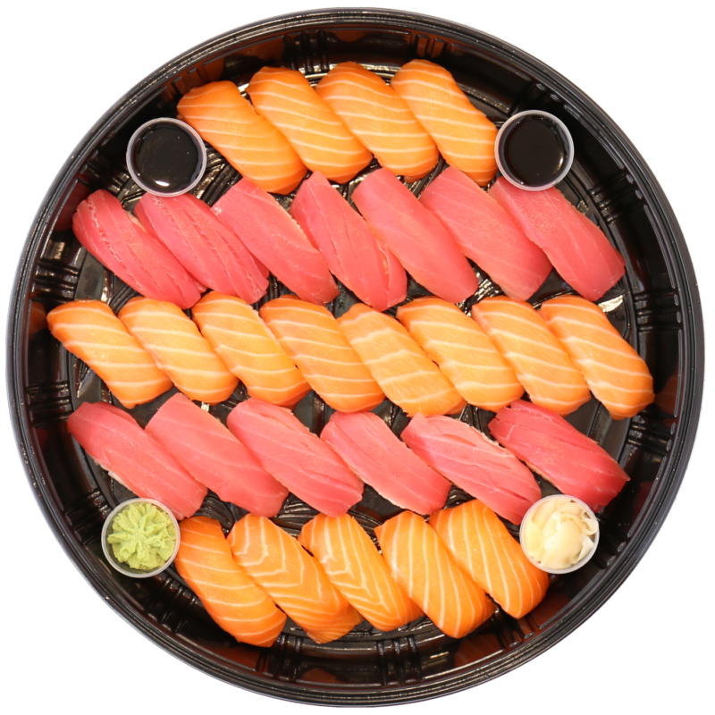 Bosu Sushii - Salmon Tuna Nigiri Platter