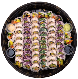 Bosu Sushii Vegetarian Maki Platter