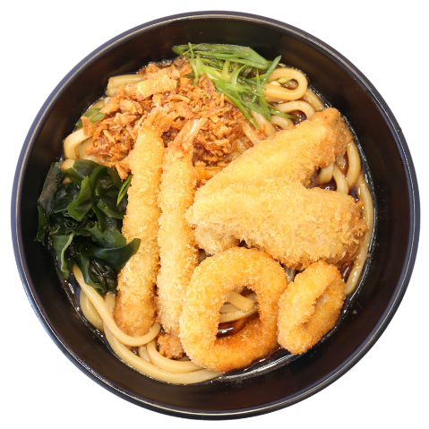 Seafood Katsu Udon